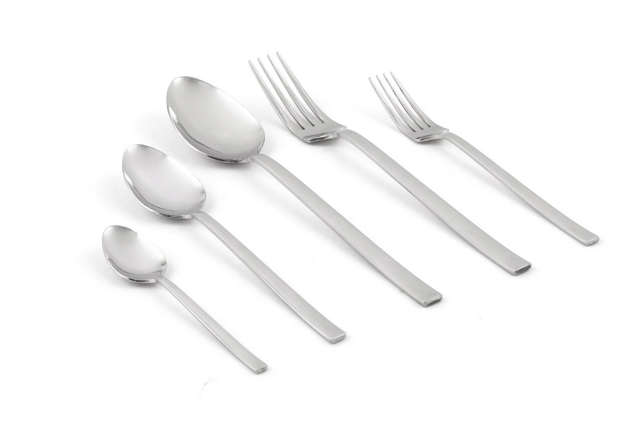 Set tacamuri, Hermia, 960DYN1712,  Furculiță de masă: 20,8 cm (12 bucăți), Argintiu - imagine 7